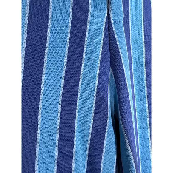 Simon Miller Jabber Pants High Rise Flat Front Wide Leg Trousers Blue Stripe M - Picture 7 of 10